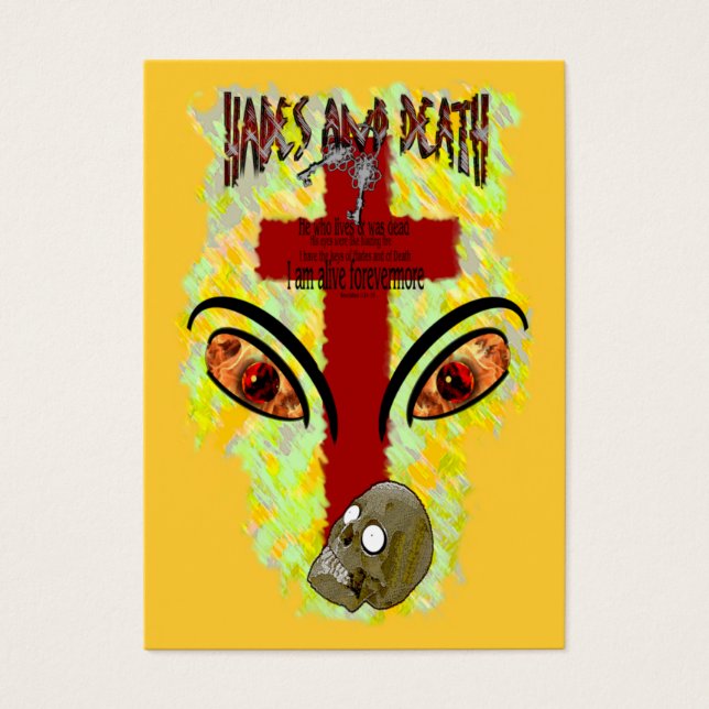 Eyes Like Blazing Fire - Tract Cards / (Front)