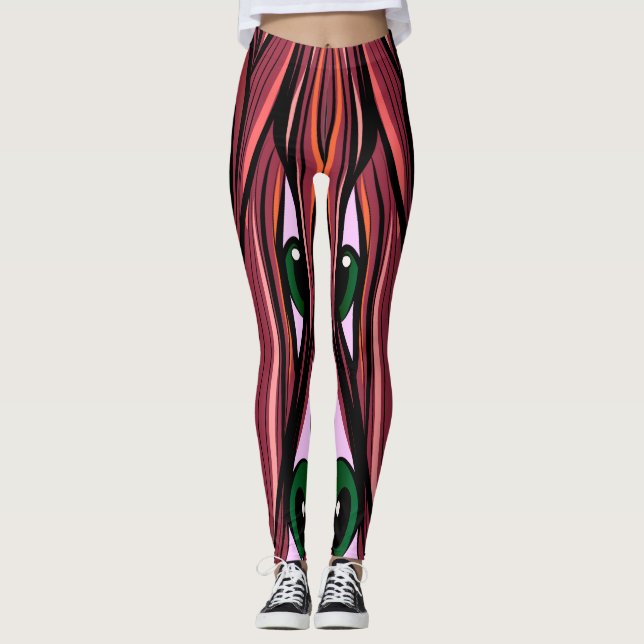 Eyes Monster Leggings (Front)