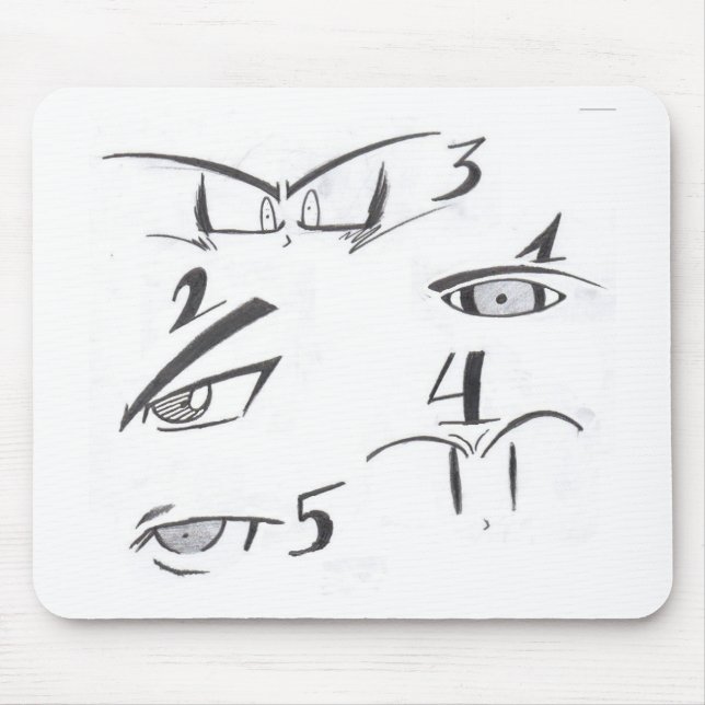 Eyes Mouse Mat (Front)