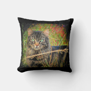 Eyes of a hunter cushion