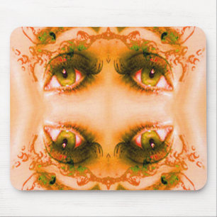 Eyes of a Mirror Mouse Mat