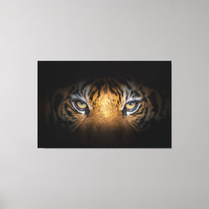 Eyes Of A Tiger Canvas Art