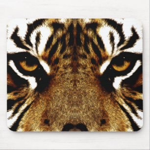 Eyes of a Tiger Mouse Mat