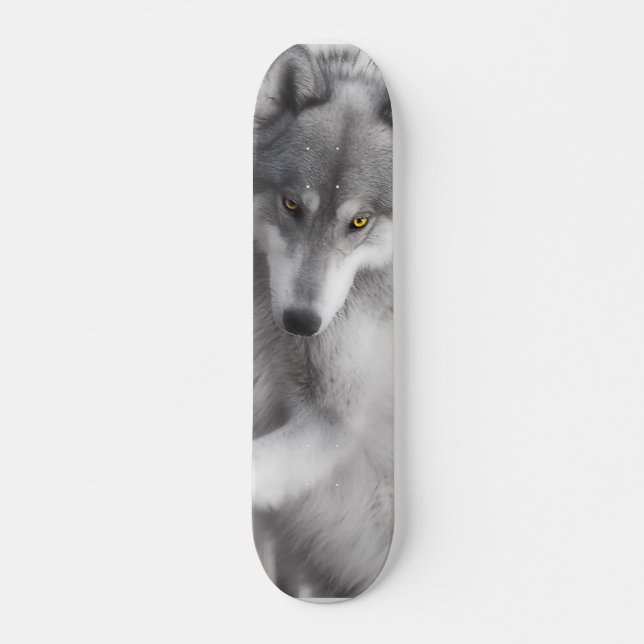 Eyes of a Wolf Skateboard (Front)