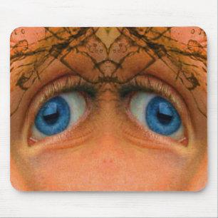 Eyes of an Alien Mouse Mat