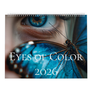Eyes of Color 2026 Calendar