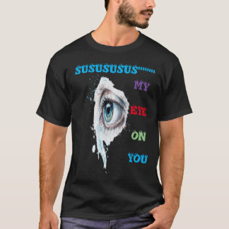 Eyes of Elegance: Watercolor Vision Tee Collection