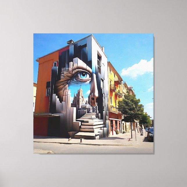 Eyes of the Ascent Canvas Print (Front)