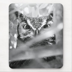 Eyes of the Forest (Great Horned Owl) Mouse Mat