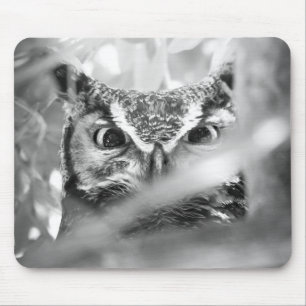 Eyes of the Forest (Great Horned Owl) Mouse Mat