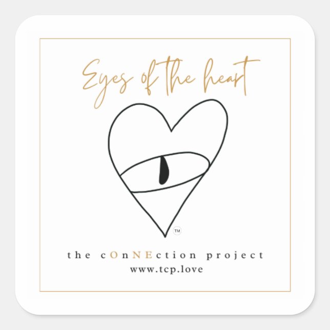 Eyes of the heart stickers (Front)