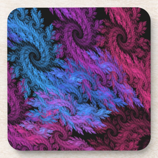 Eyes of the Storms Cork Coaster (Front)
