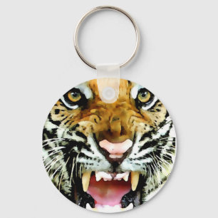 Eyes of Tiger Key Ring