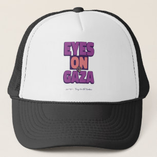 Eyes On Gaza They Are Not Numbers Gaza Genocide  Trucker Hat