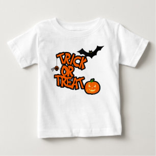 Eyes On The Back... Trick Or Treat Halloween Baby T-Shirt