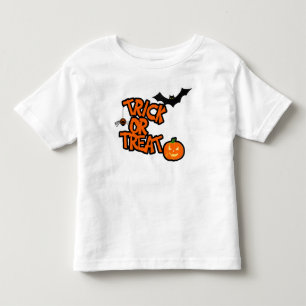 Eyes On The Back... Trick Or Treat Halloween Toddler T-Shirt
