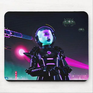 Eyes on the Night Skies Mouse Mat