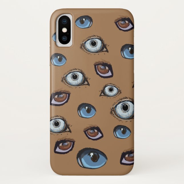 Eyes Pattern Case-Mate iPhone Case (Back)