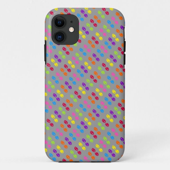 Eyes Rainbow Funky Pattern Case-Mate iPhone Case (Back)