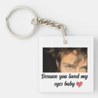 Eyes t-shirt gift key ring