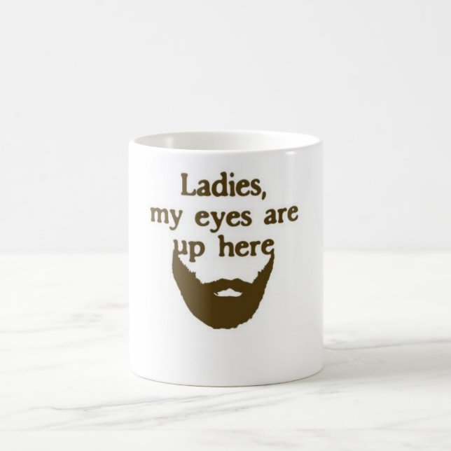 Eyes up here beard mug (Center)