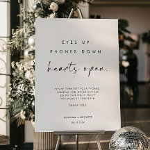 Eyes Up Phones Down Hearts Open Unplugged Ceremony