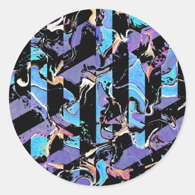 Eyesore  classic round sticker (Front)