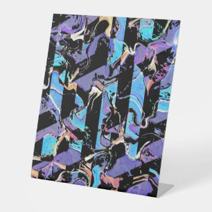 Eyesore pedestal sign