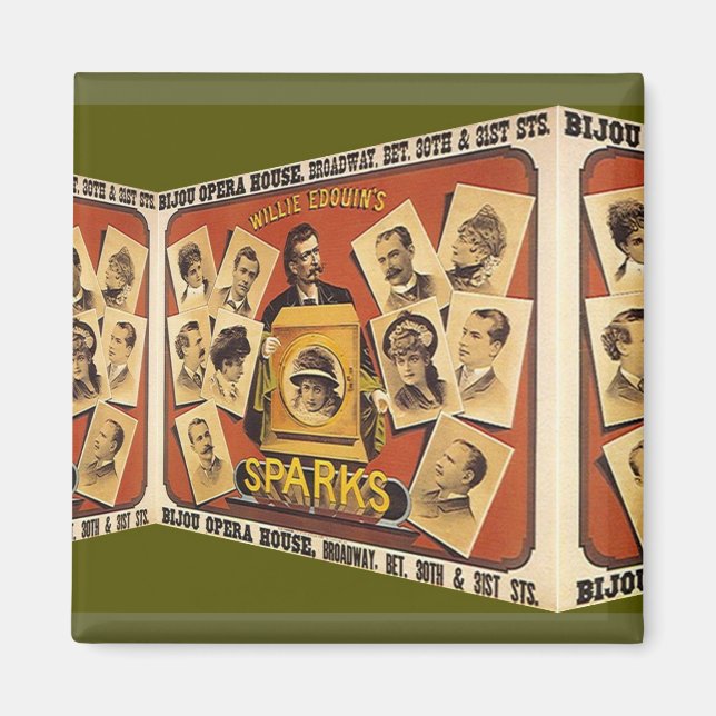 eyetrix MAGNET~ BIJOU OPERA HOUSE BROADWAY AD! Magnet (Front)