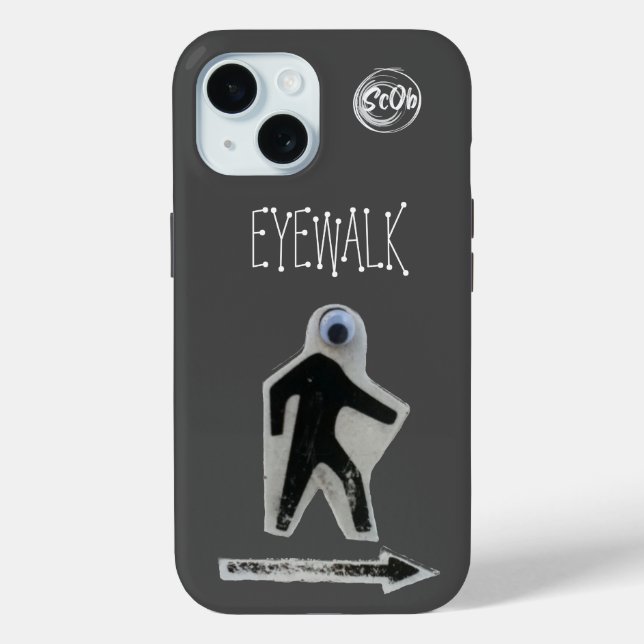 EyeWalk Iphone 15 Case (Back)