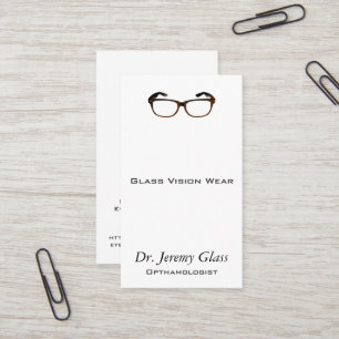 Eyewear Glasses Business Card