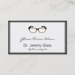 Eyewear Glasses Business Card