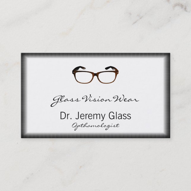 Eyewear Glasses Business Card (Front)