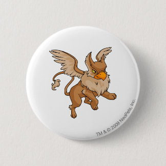Eyrie Brown 6 Cm Round Badge