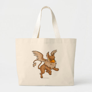 Eyrie Brown Large Tote Bag