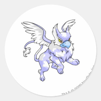 Eyrie Cloud Classic Round Sticker