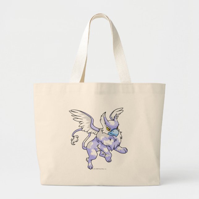 Eyrie Cloud Large Tote Bag (Front)