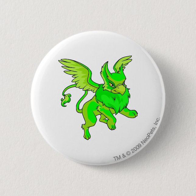 Eyrie Glowing 6 Cm Round Badge (Front)