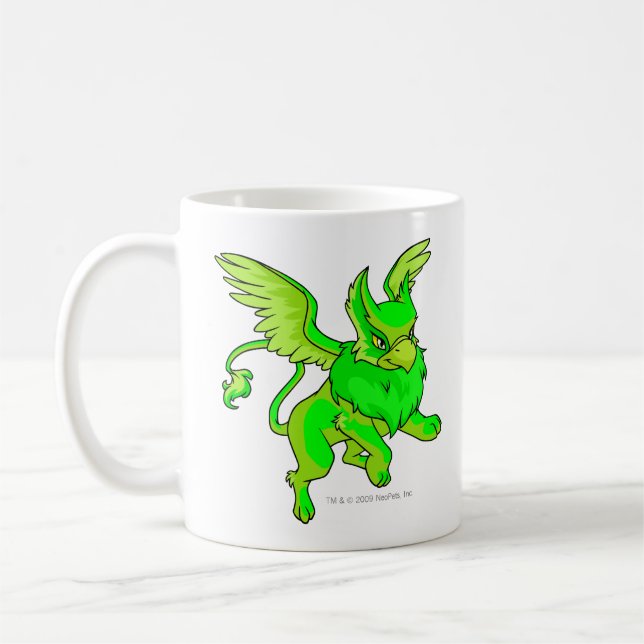 Eyrie Glowing Coffee Mug (Left)