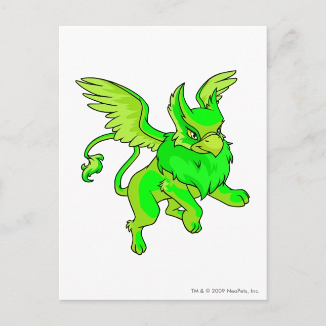 Eyrie Glowing Postcard (Front)