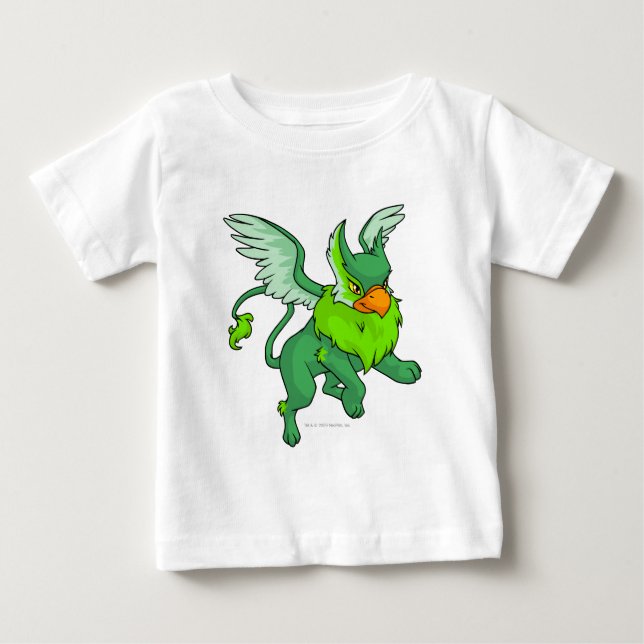 Eyrie Green Baby T-Shirt (Front)