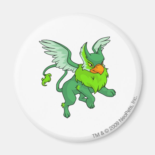 Eyrie Green Magnet (Front)