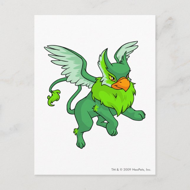 Eyrie Green Postcard (Front)