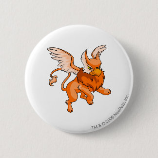 Eyrie Orange 6 Cm Round Badge