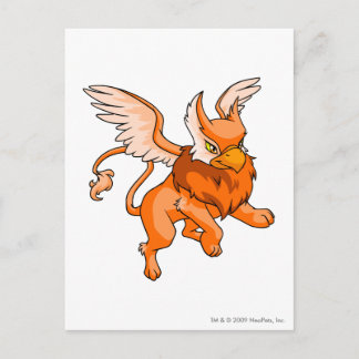 Eyrie Orange Postcard