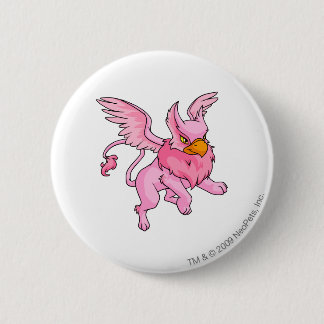 Eyrie Pink 6 Cm Round Badge