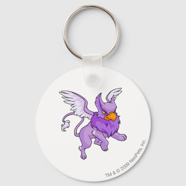 Eyrie Purple Key Ring (Front)