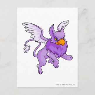 Eyrie Purple Postcard