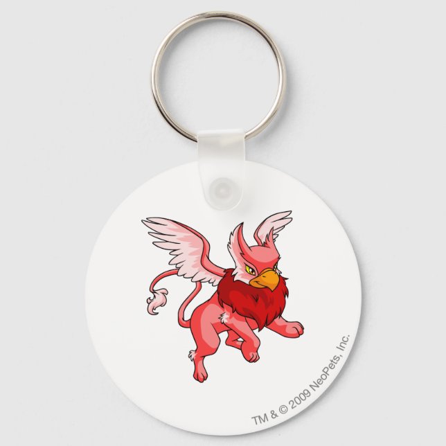 Eyrie Red Key Ring (Front)