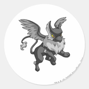 Eyrie Shadow Classic Round Sticker